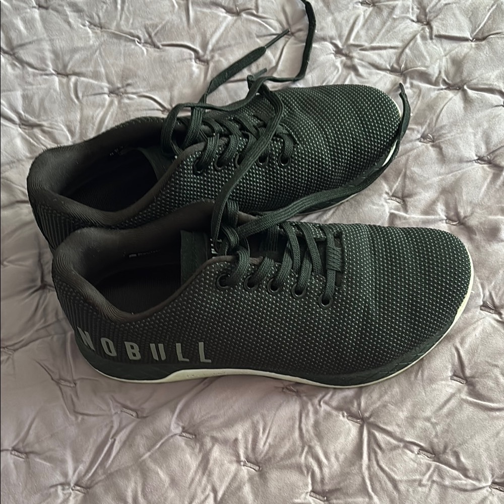 NOBULL Black Athletic Shoes with Mesh Upper and Cushioned Sole